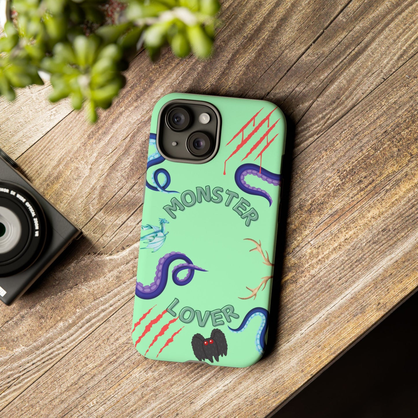Monster Lover Mint Phone Case
