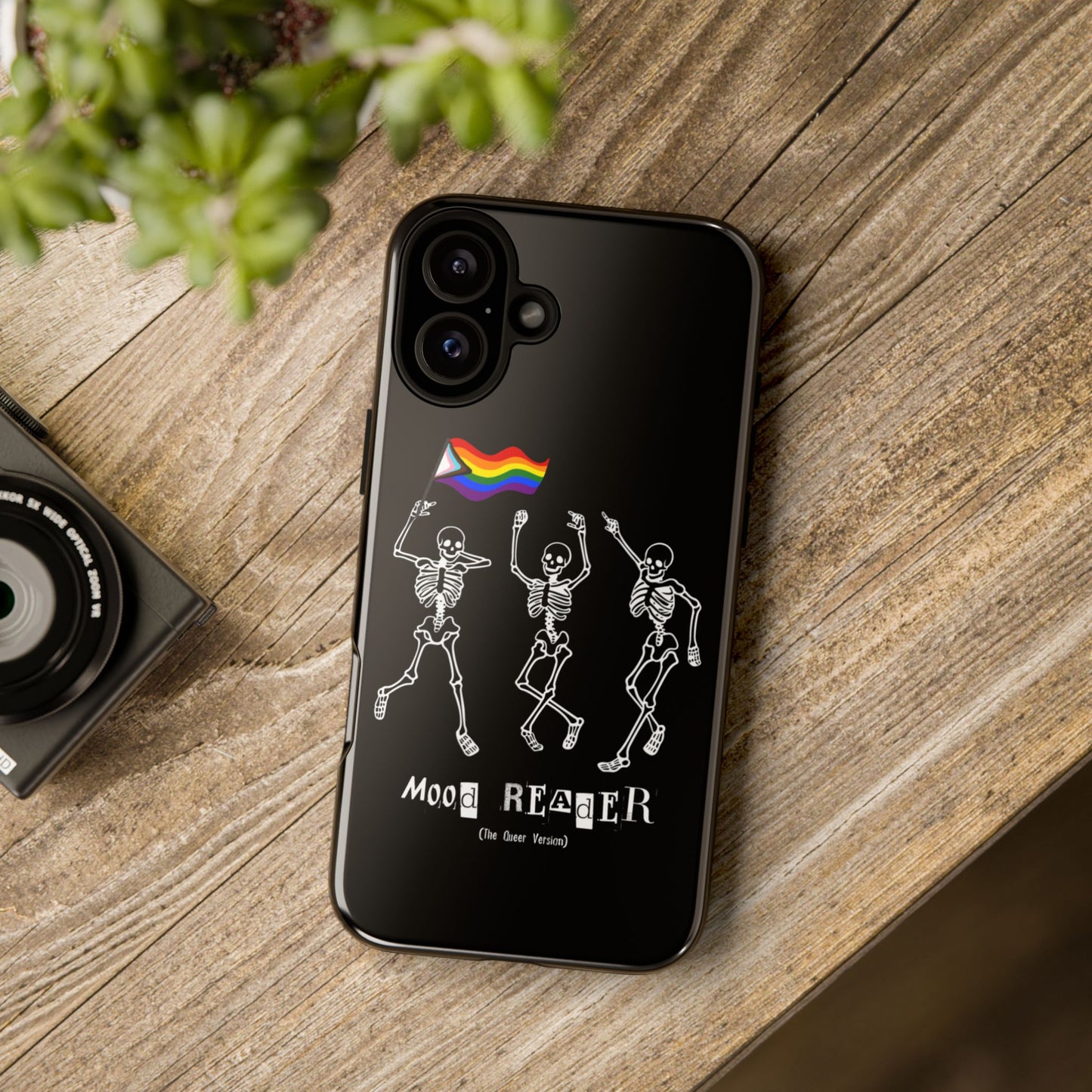 Mood Reader Skeletons Queer Phone Case