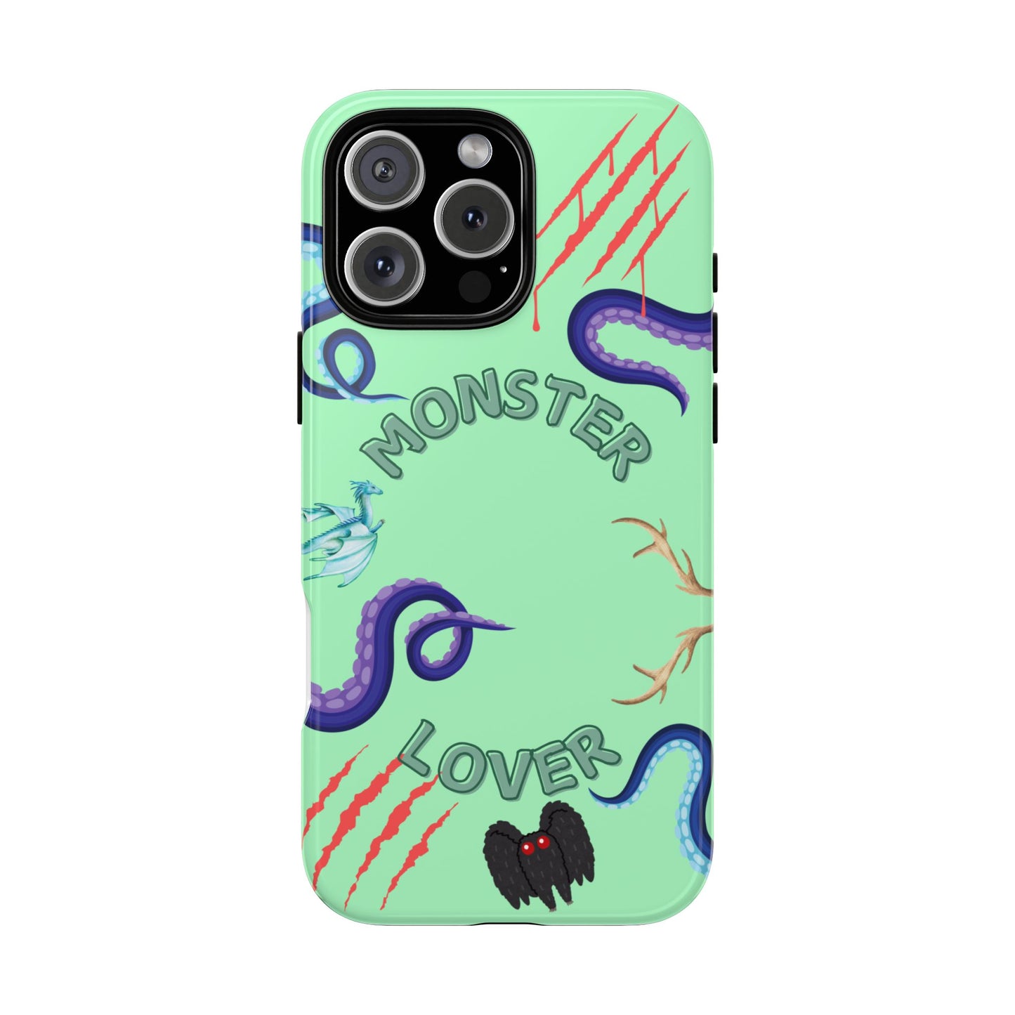 Monster Lover Mint Phone Case