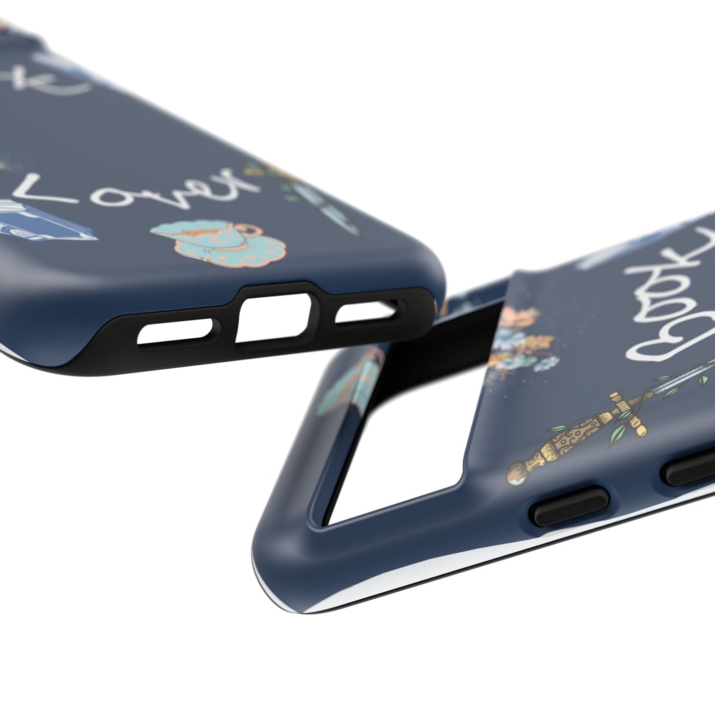 Book Lover Navy Phone Case