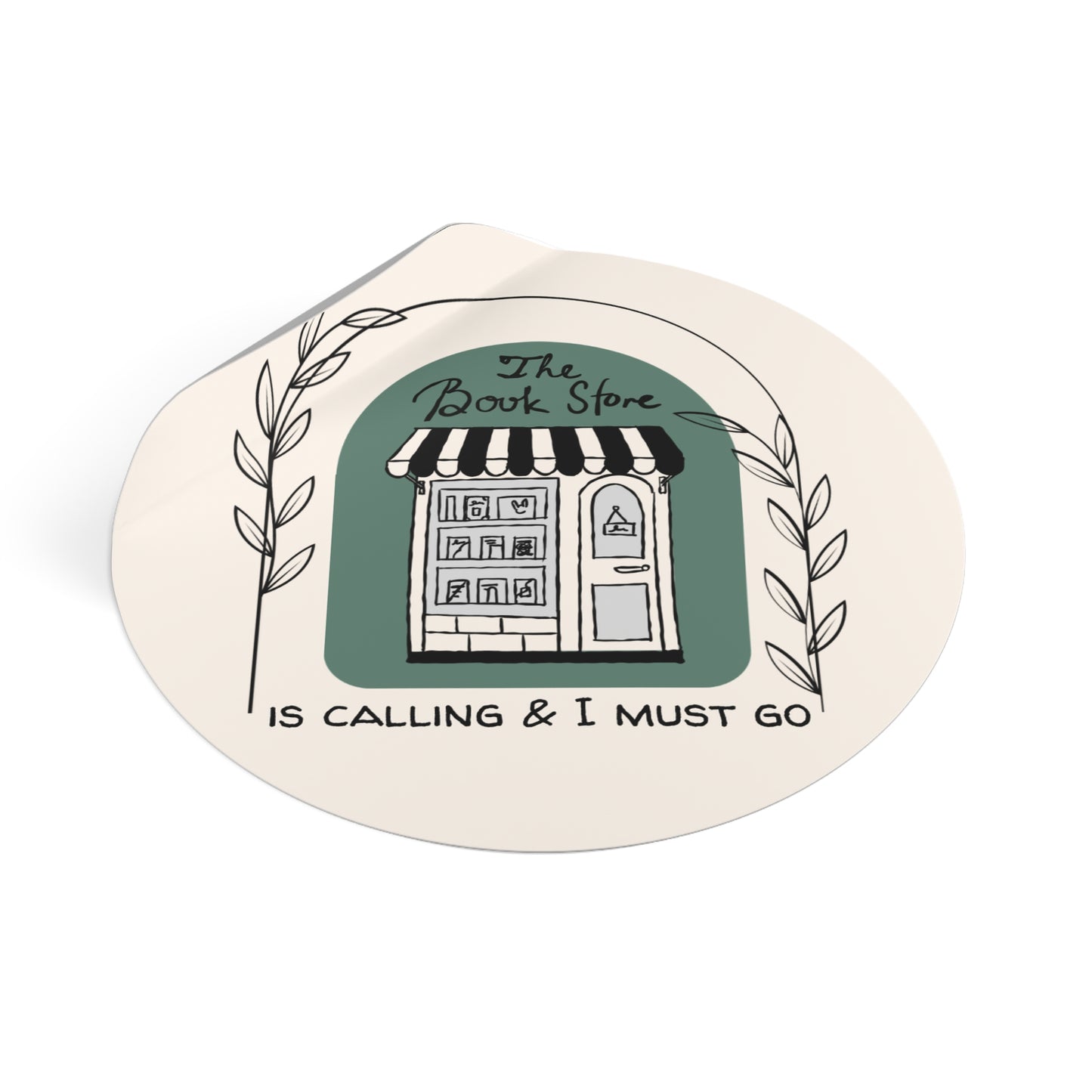 The Bookstore Sticker