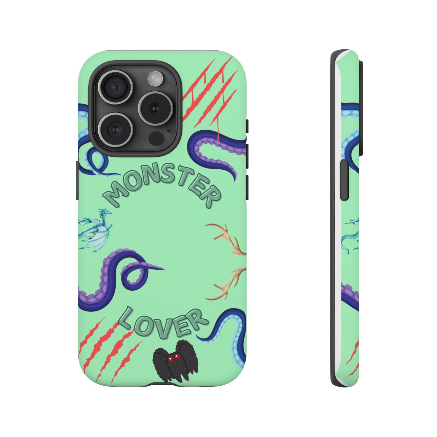 Monster Lover Mint Phone Case