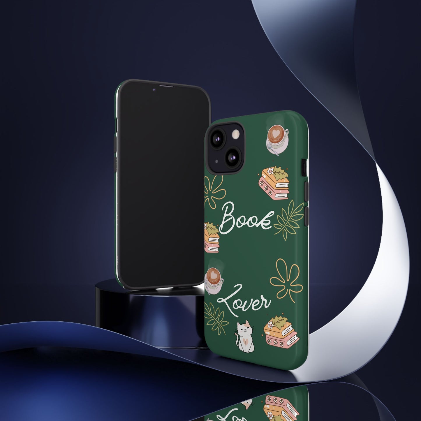 Book Lover Green Phone Case