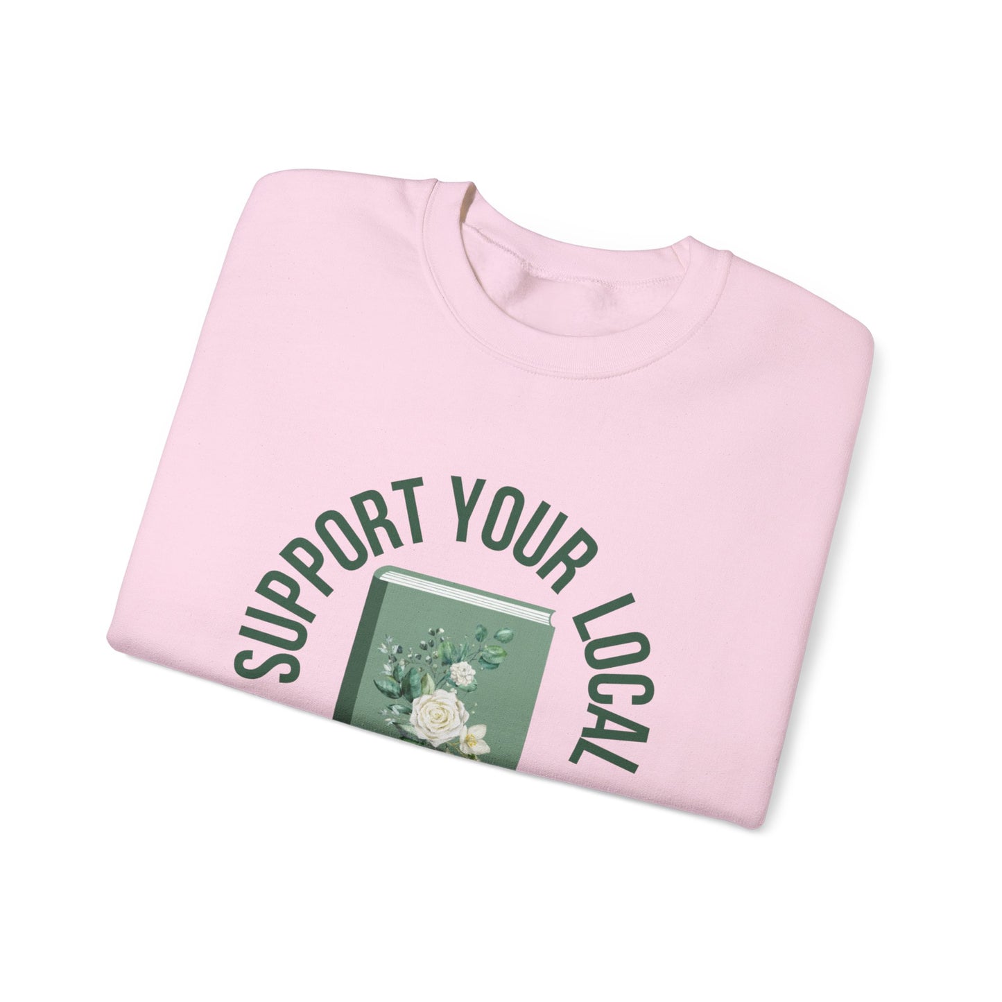 Support Your Local Reader GA Crewneck