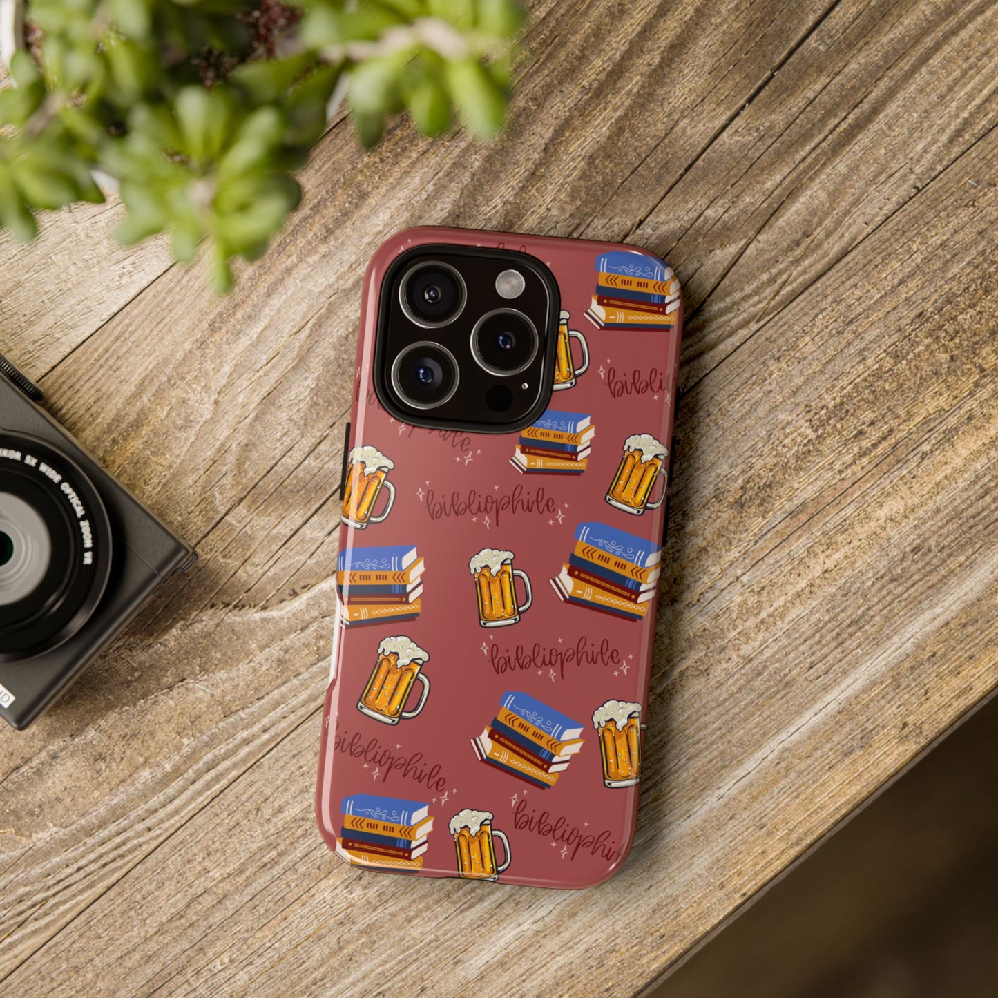 Bibliophile Beer Phone Case
