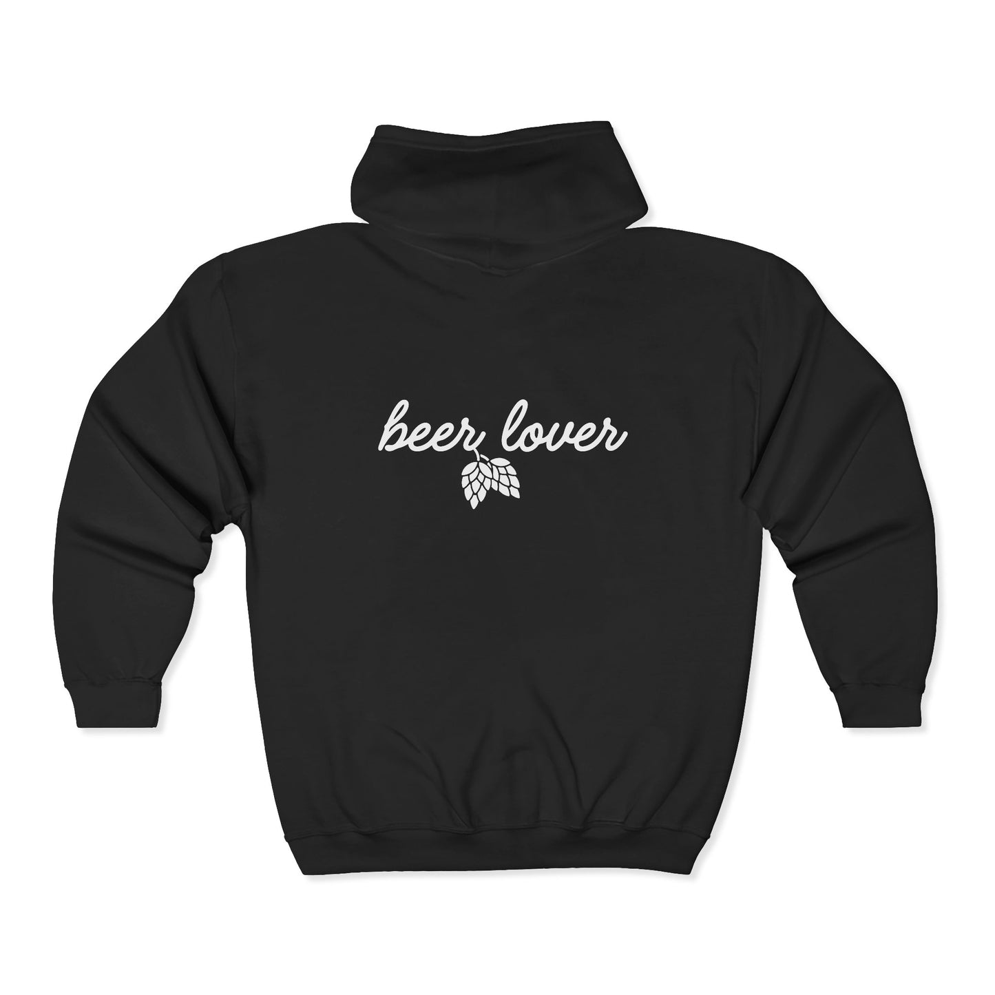 Beer Lover Zip Hoodie