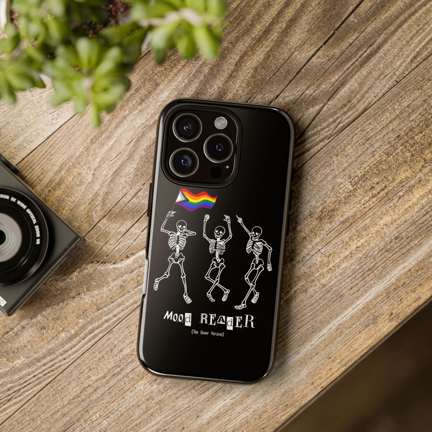 Mood Reader Skeletons Queer Phone Case