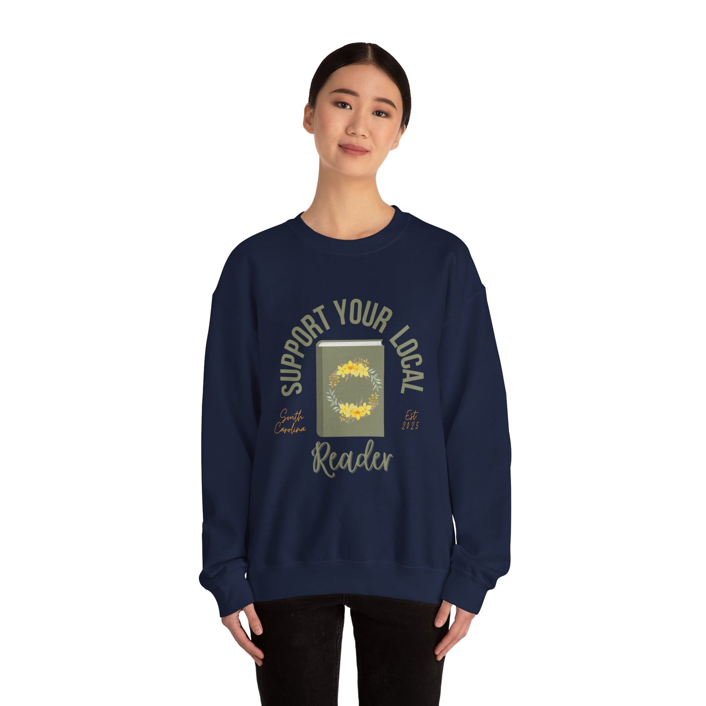 Support Your Local Reader SC Crewneck