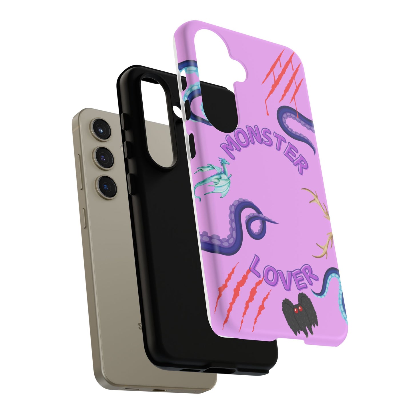Monster Lover Purple Phone Case