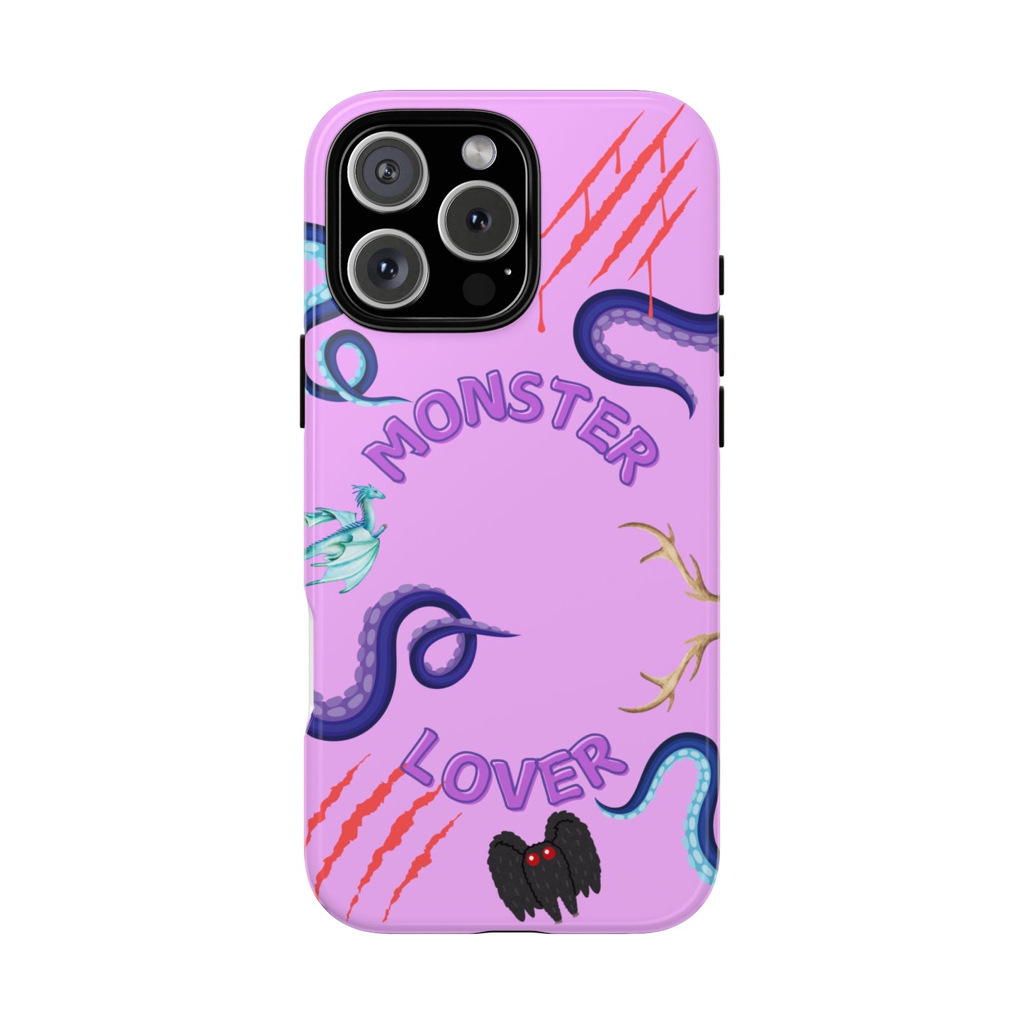 Monster Lover Purple Phone Case