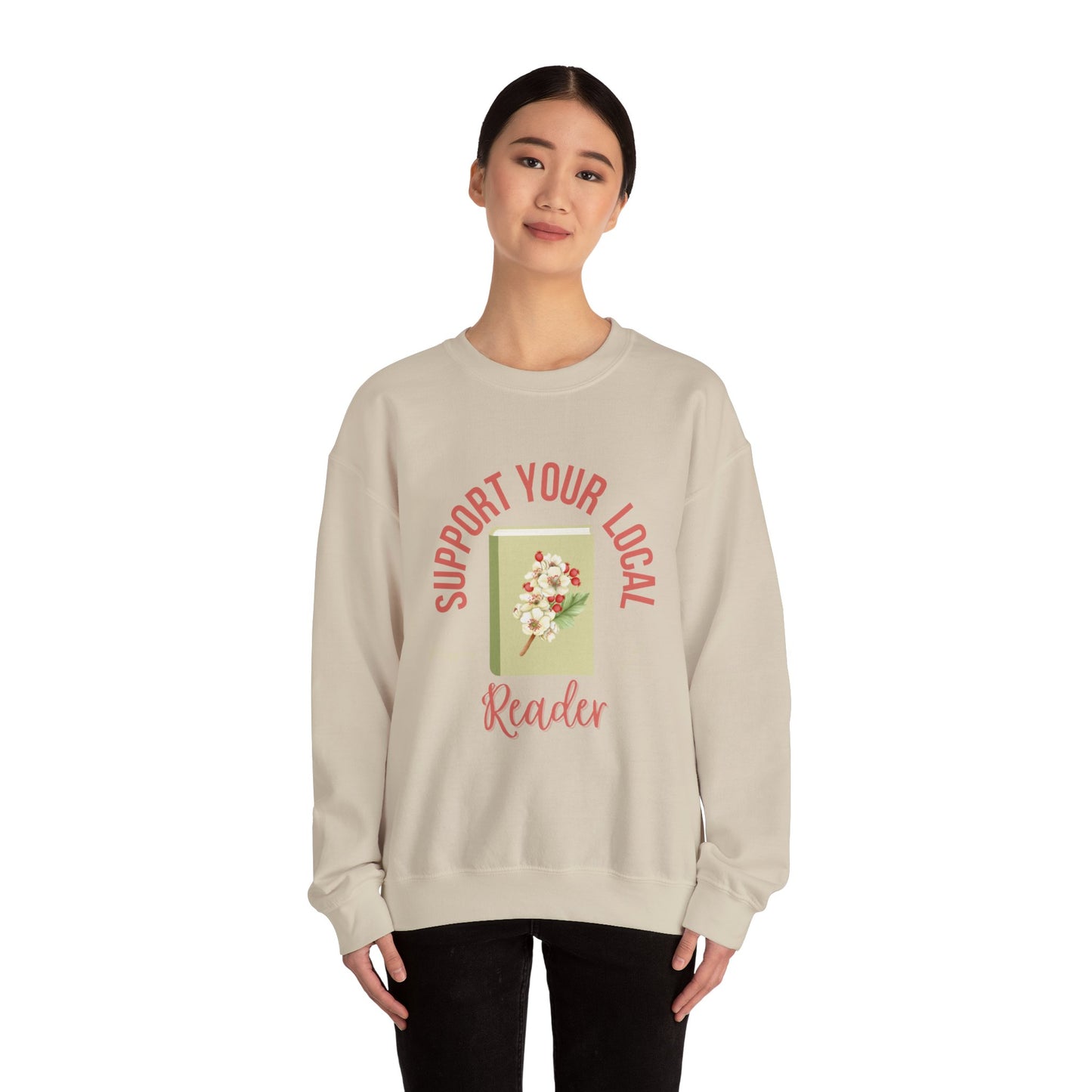Support Your Local Reader MO Crewneck