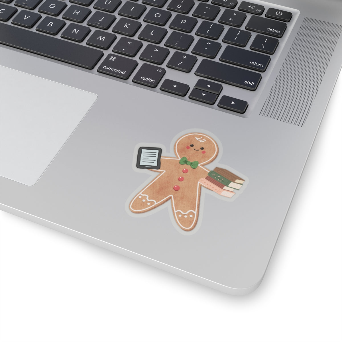 Gingerbread Reader Sticker