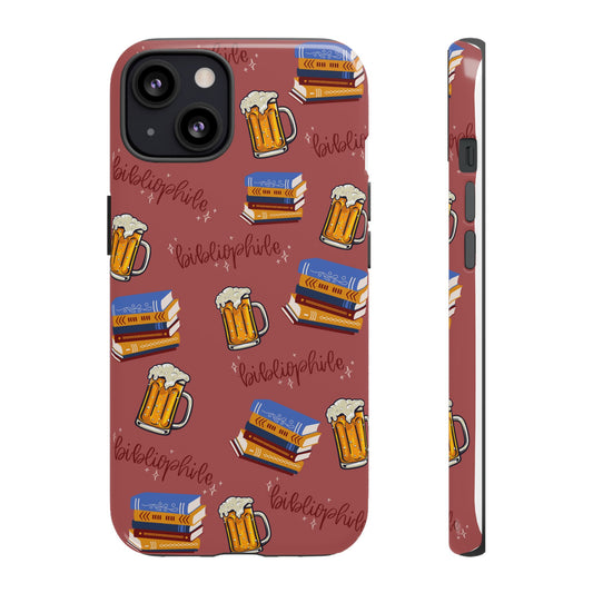 Bibliophile Beer Phone Case
