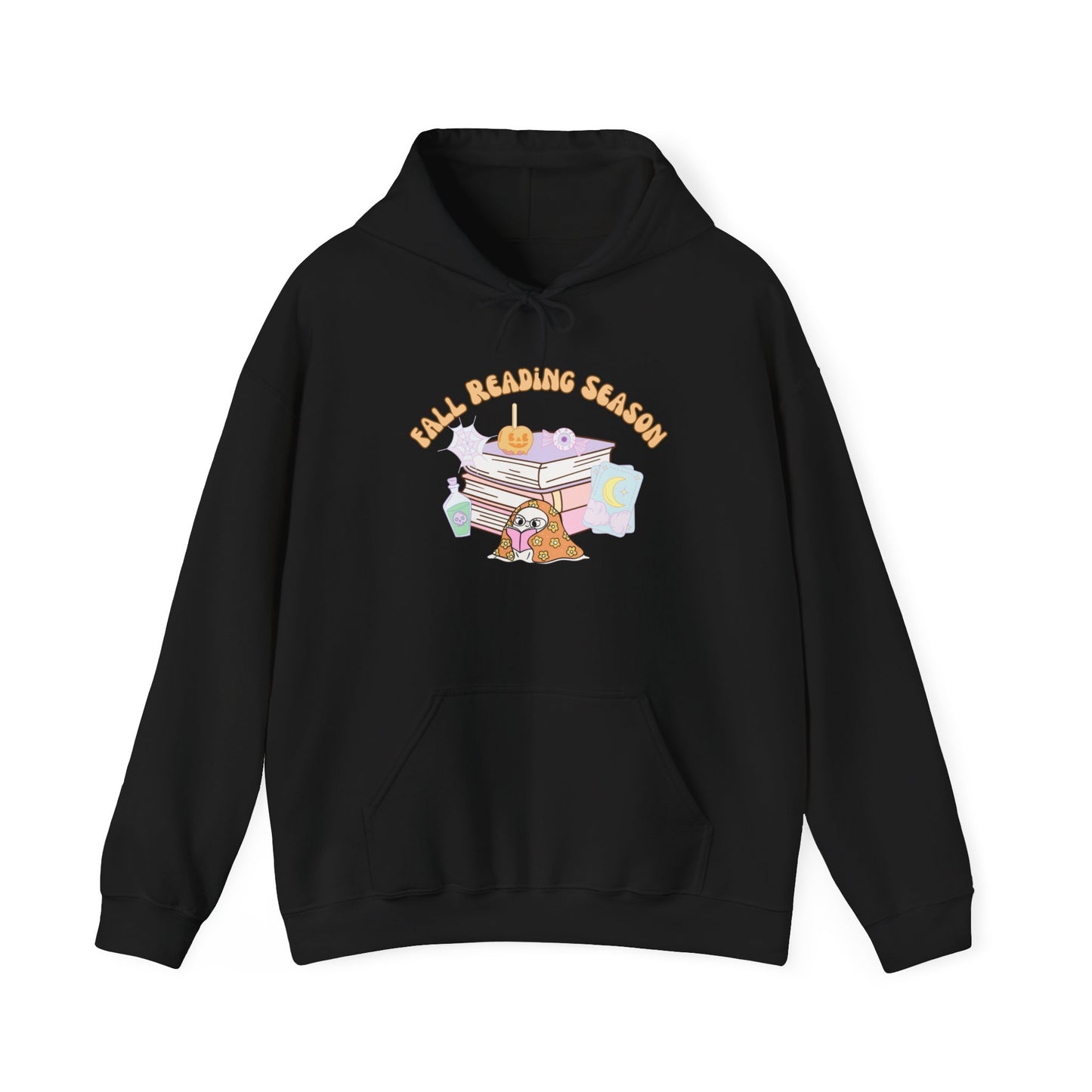Fall Reading Season Pastel Hoodie