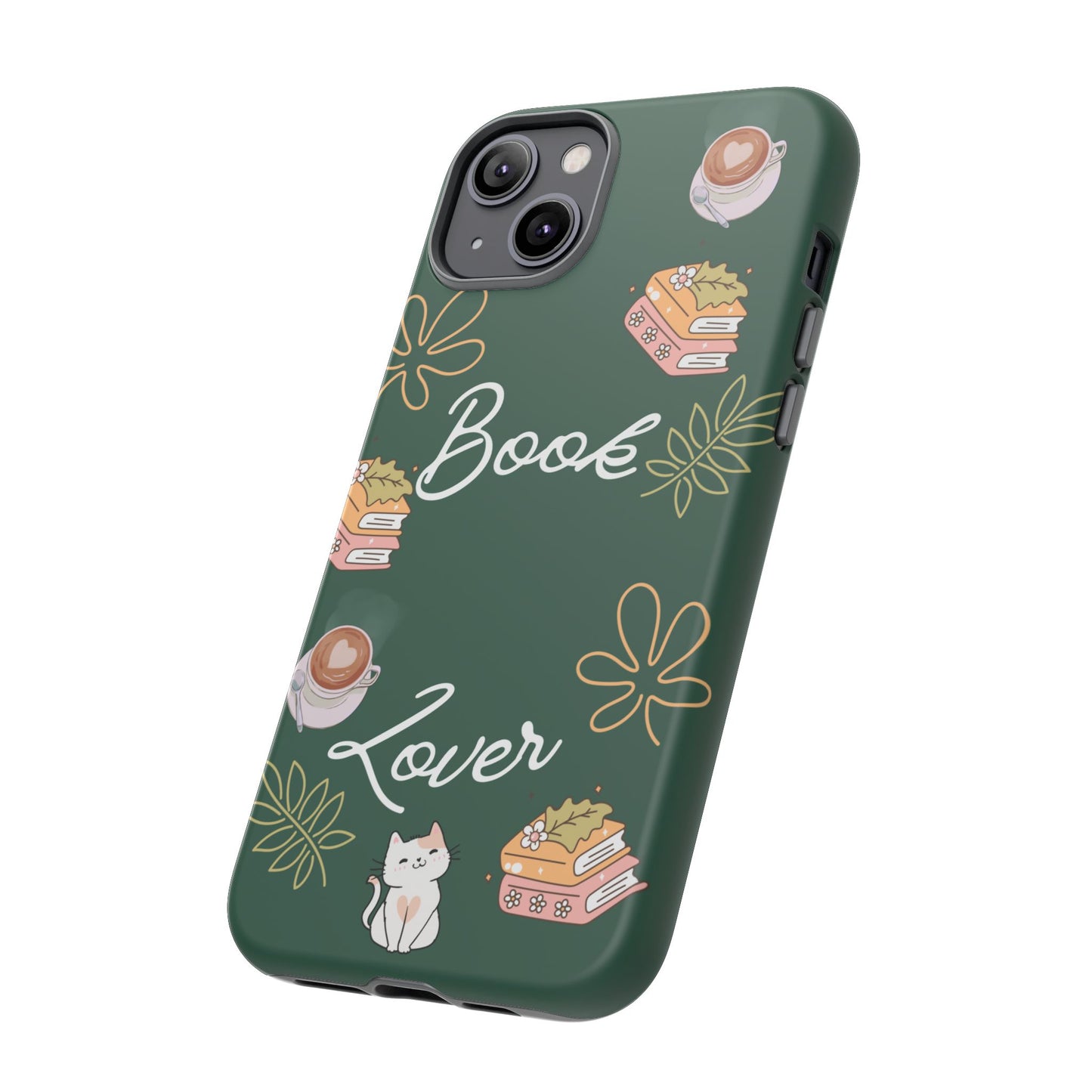 Book Lover Green Phone Case