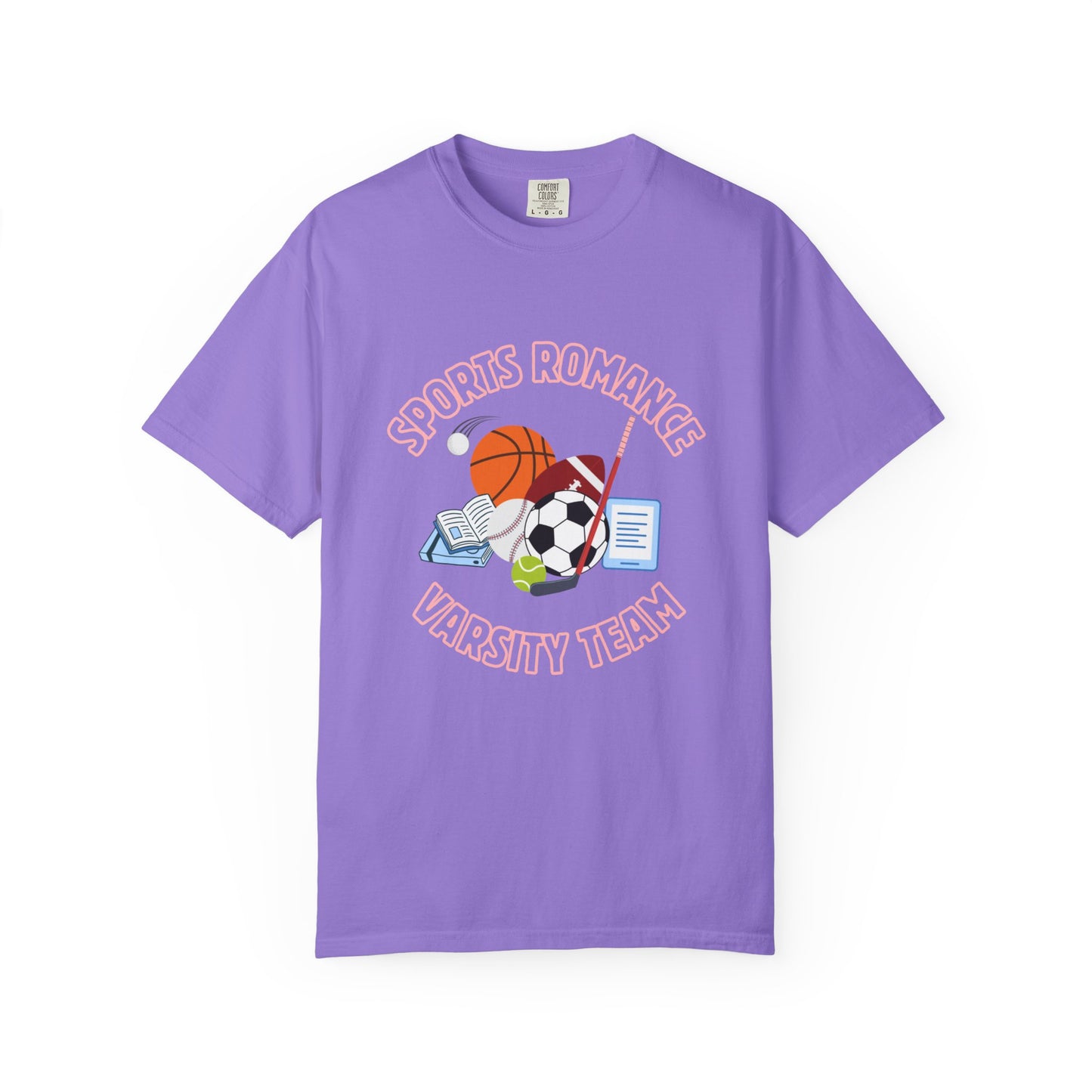 Pink Sports Romance Varsity Team Tee