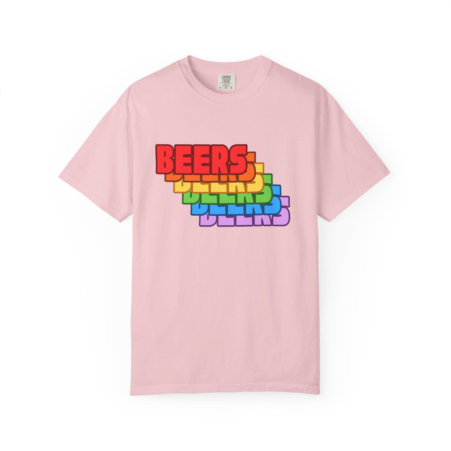 BEERS Rainbow Retro Tee