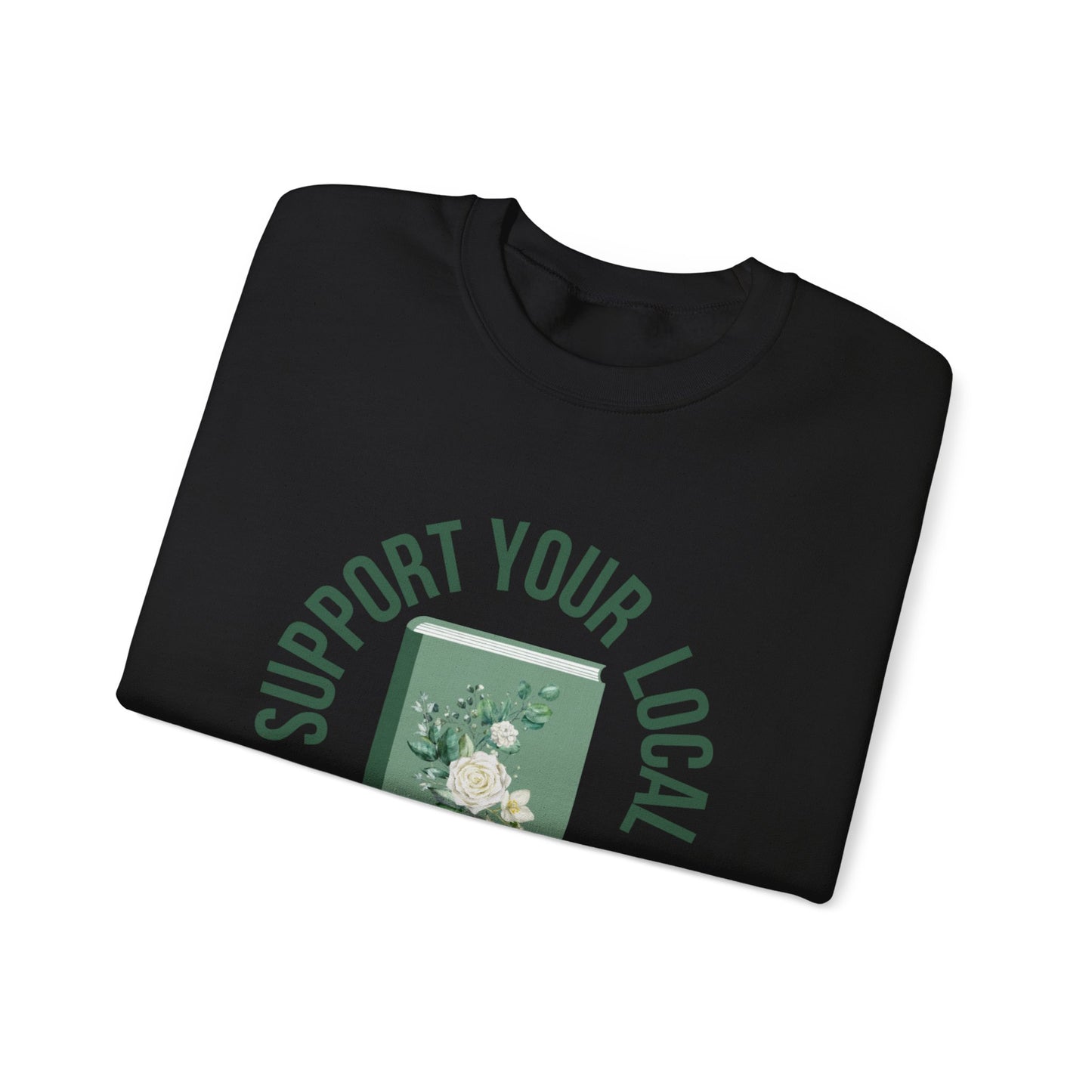 Support Your Local Reader GA Crewneck