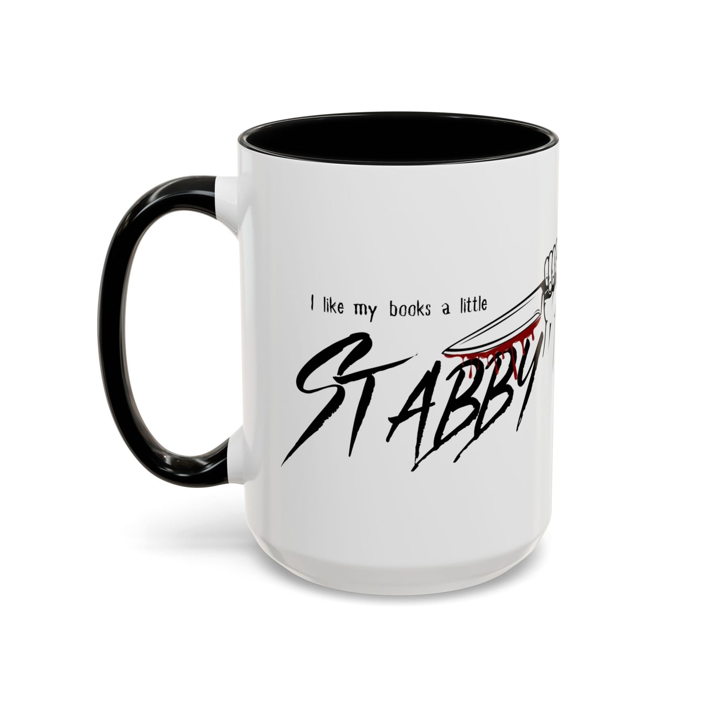 Stabby Books Mug