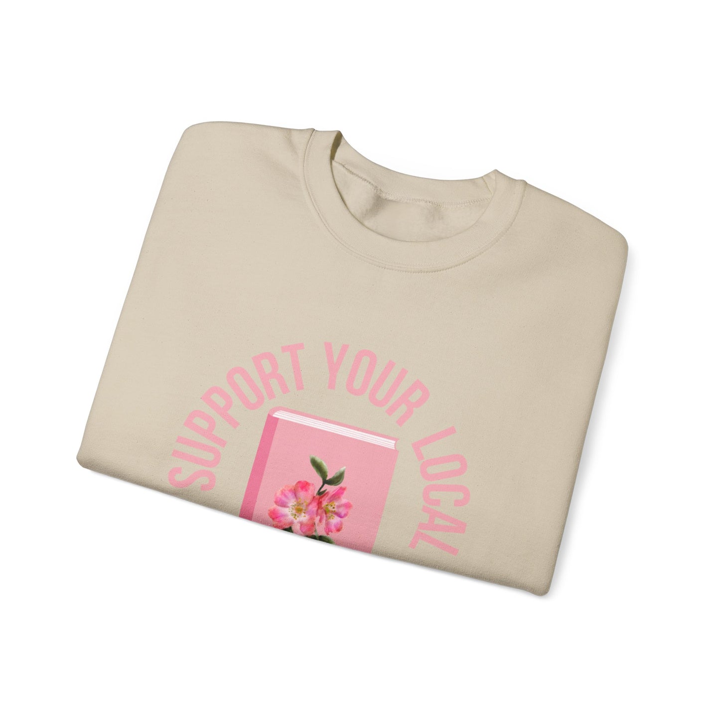 Support Your Local Reader ND Crewneck