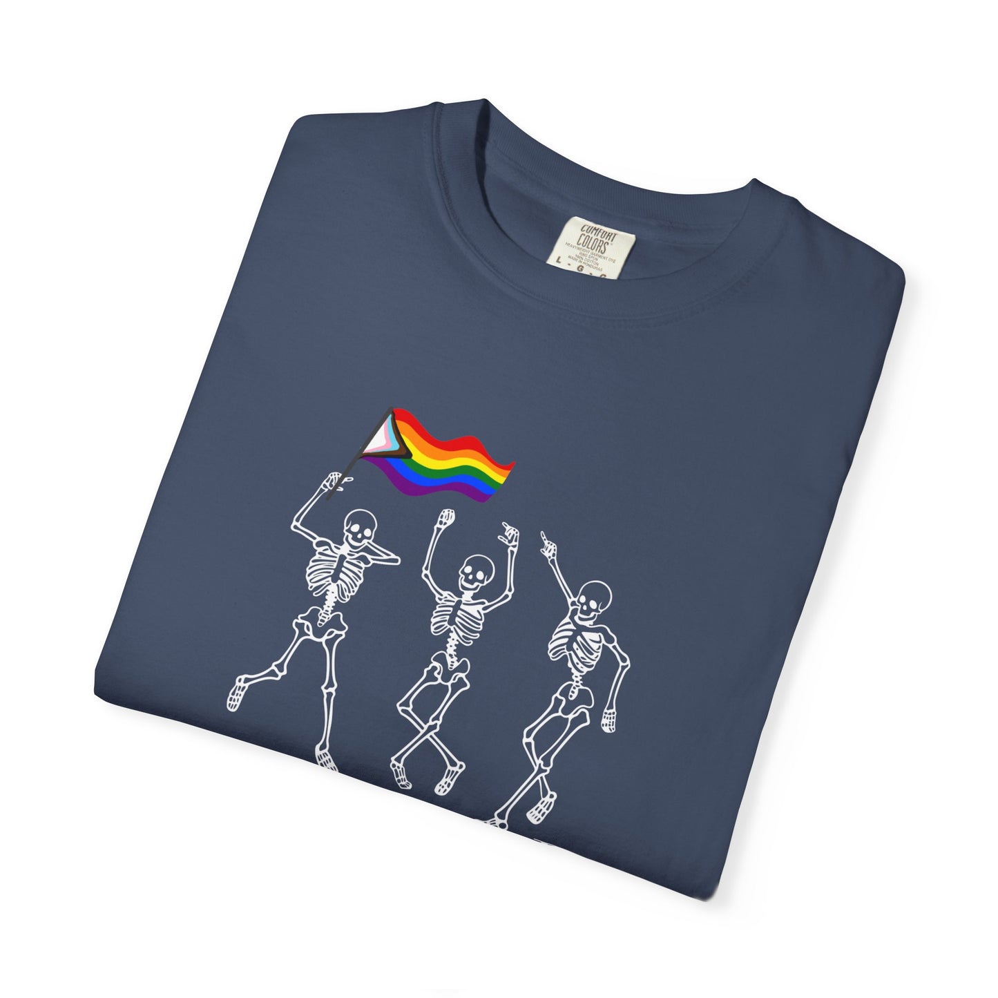 Mood Reader Queer Skeletons Tee