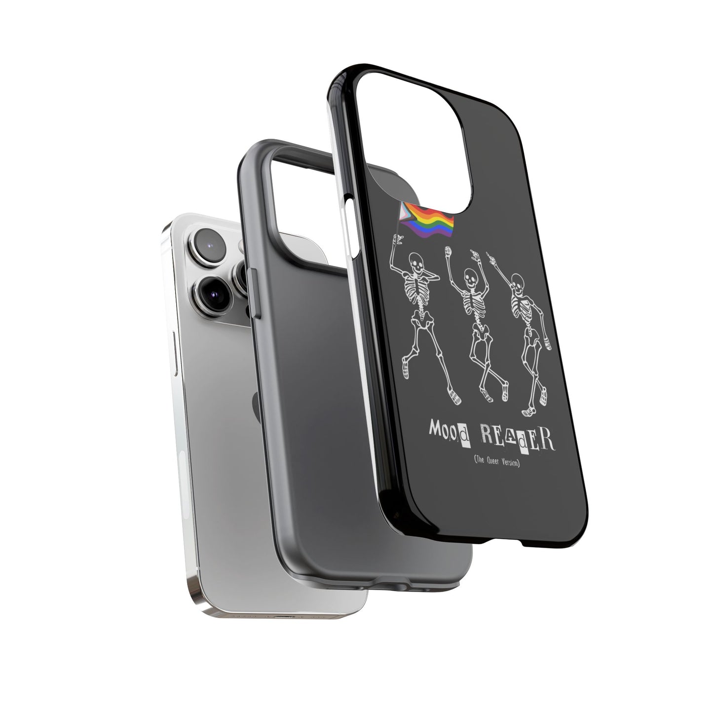Mood Reader Skeletons Queer Phone Case