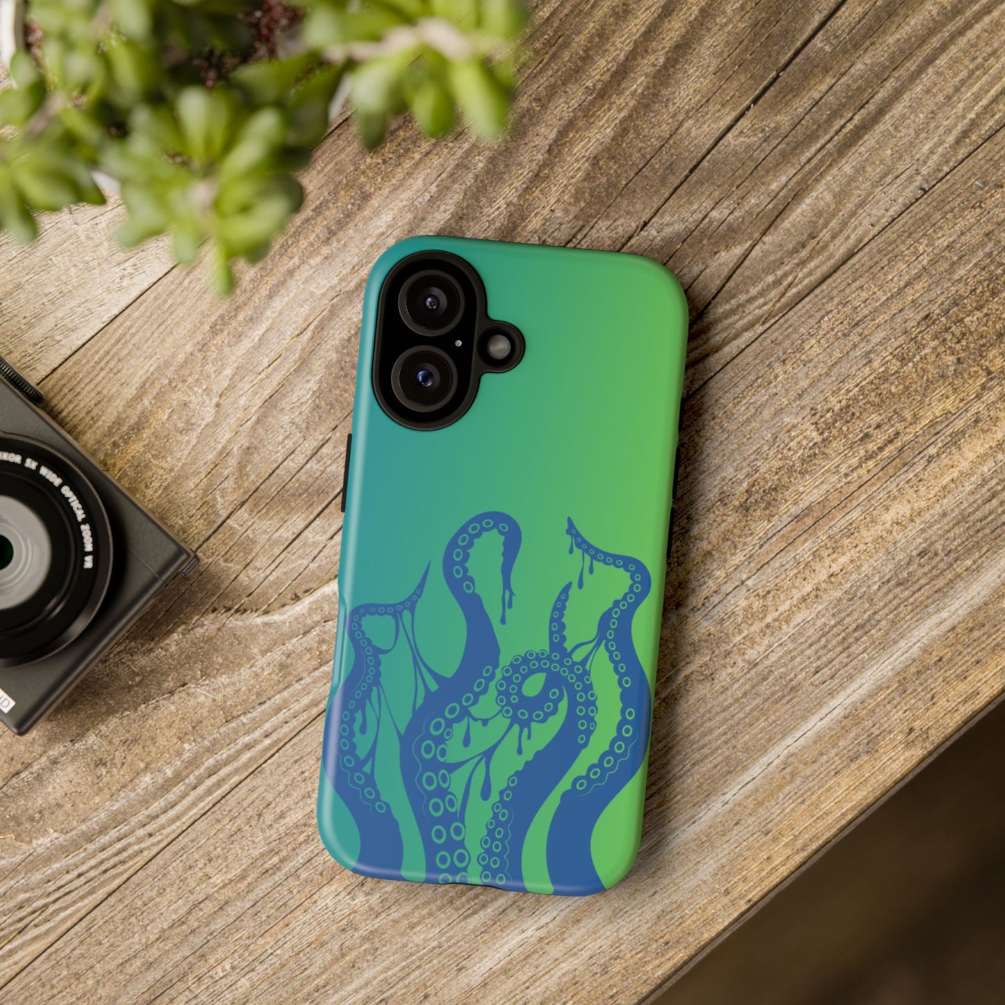 Blue Tentacle Phone Case