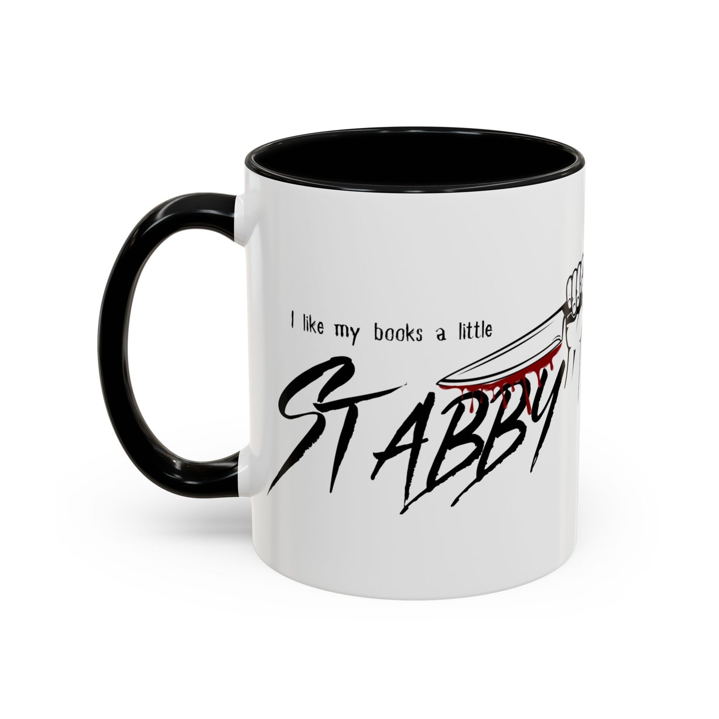 Stabby Books Mug