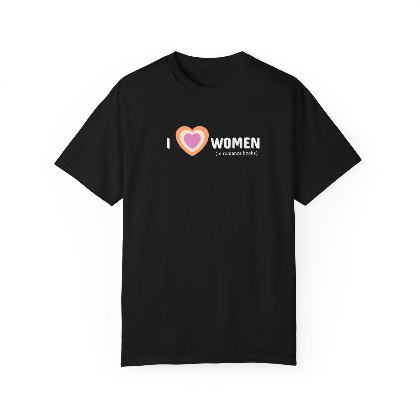 I Heart Women Lesbian Flag Tee