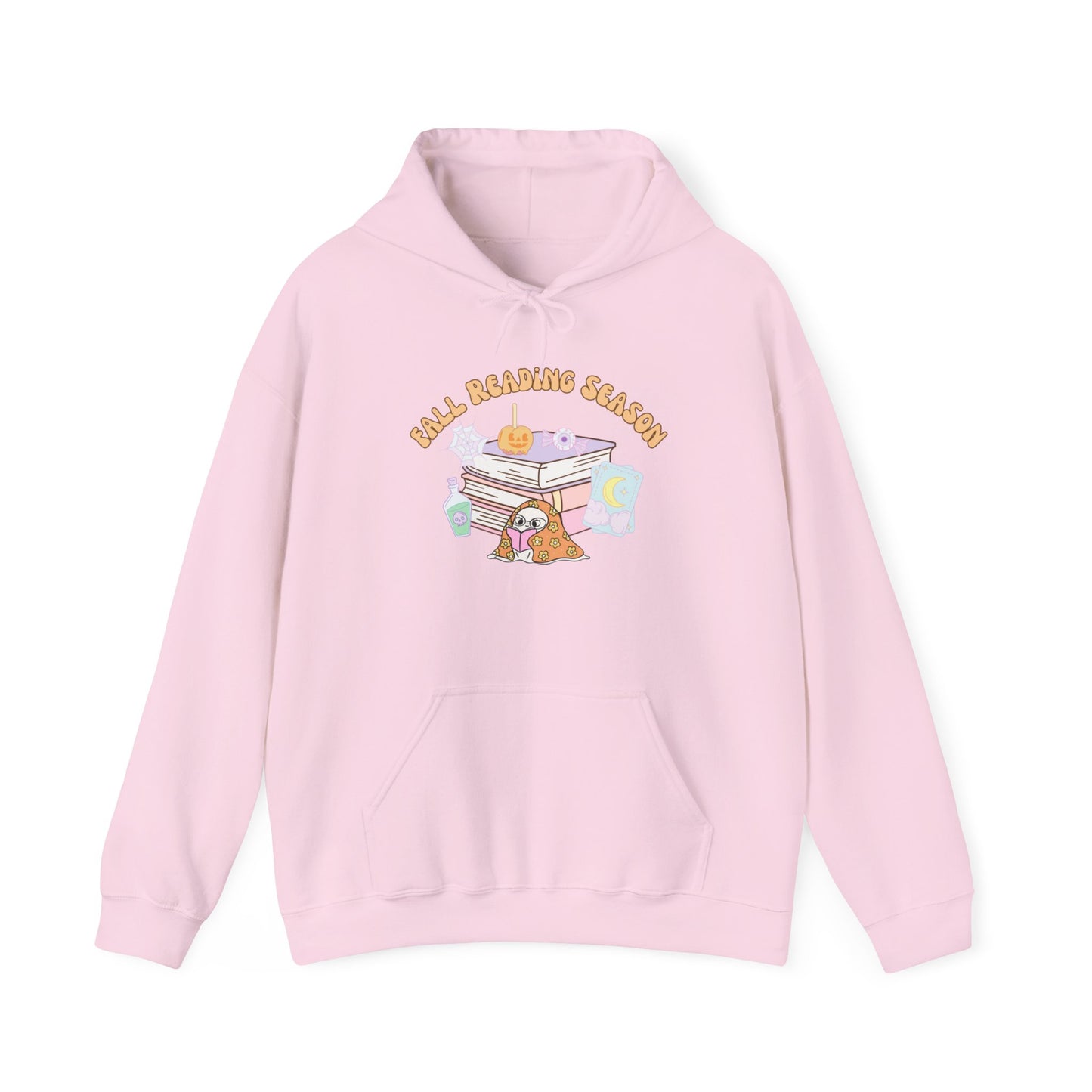 Fall Reading Season Pastel Hoodie