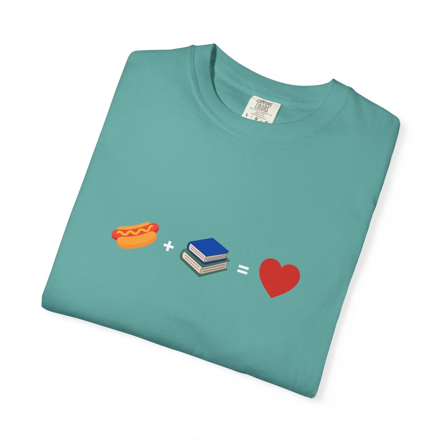 Bookish Hot Dog Tee