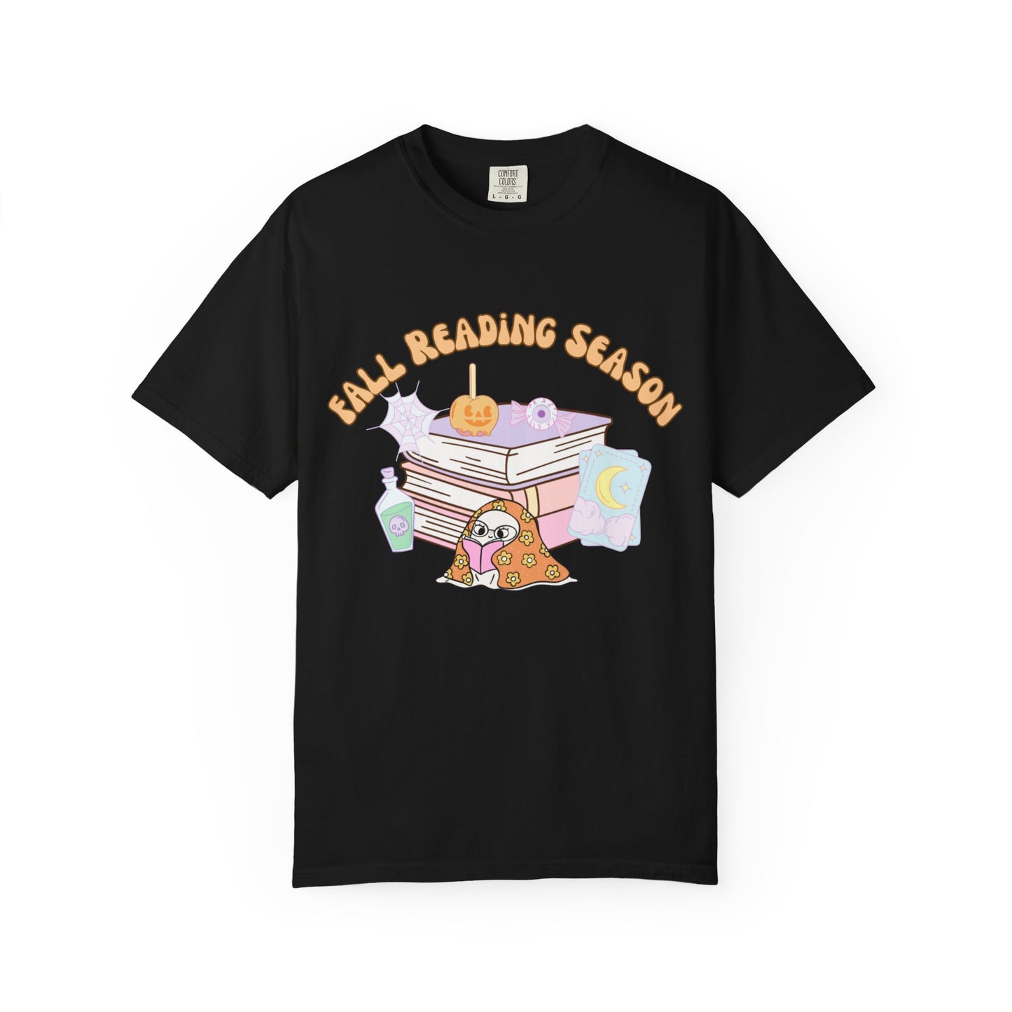 Fall Reading Season Pastel Tee