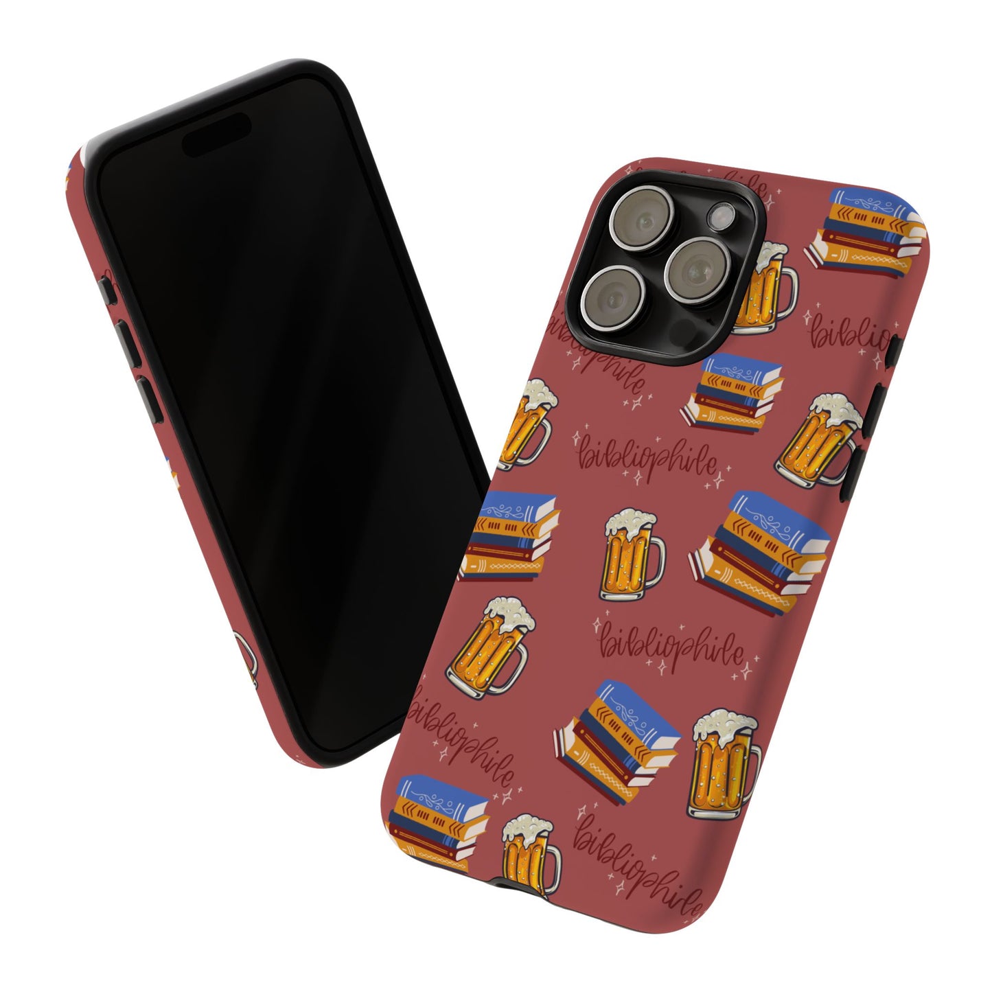 Bibliophile Beer Phone Case
