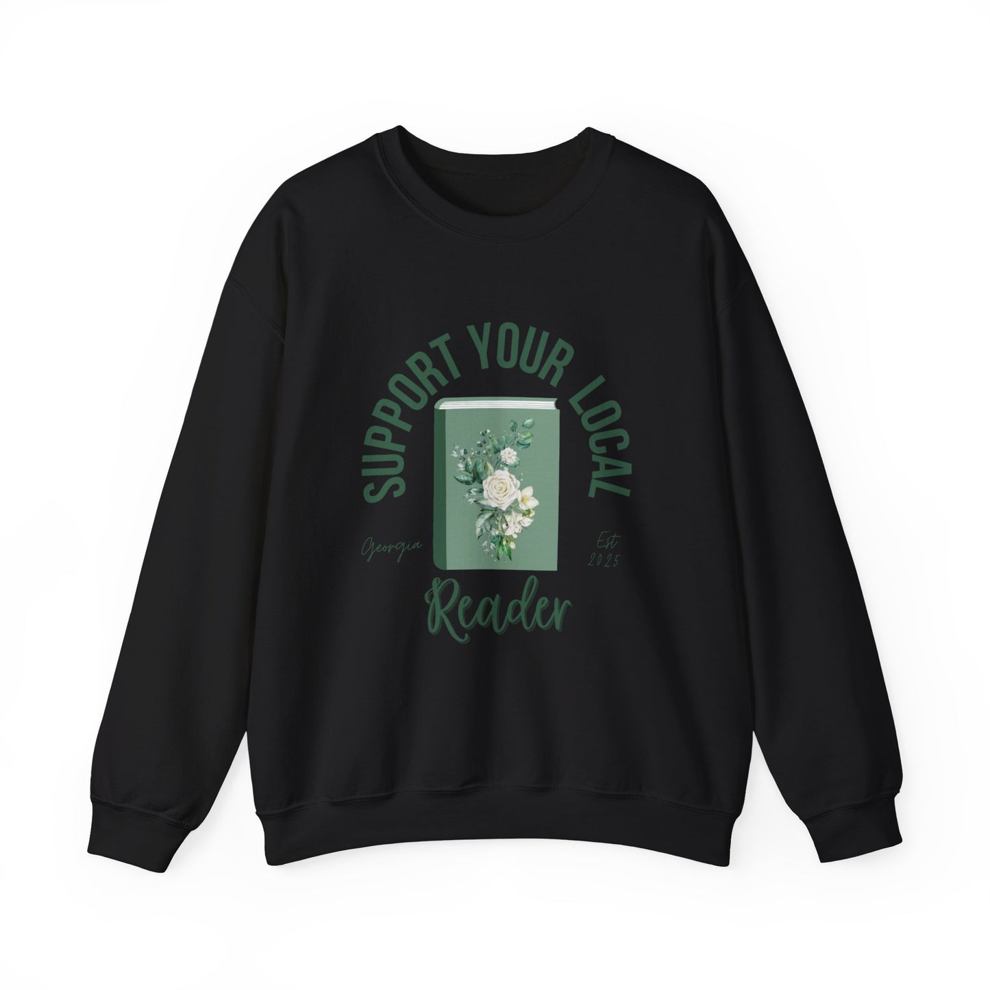 Support Your Local Reader GA Crewneck