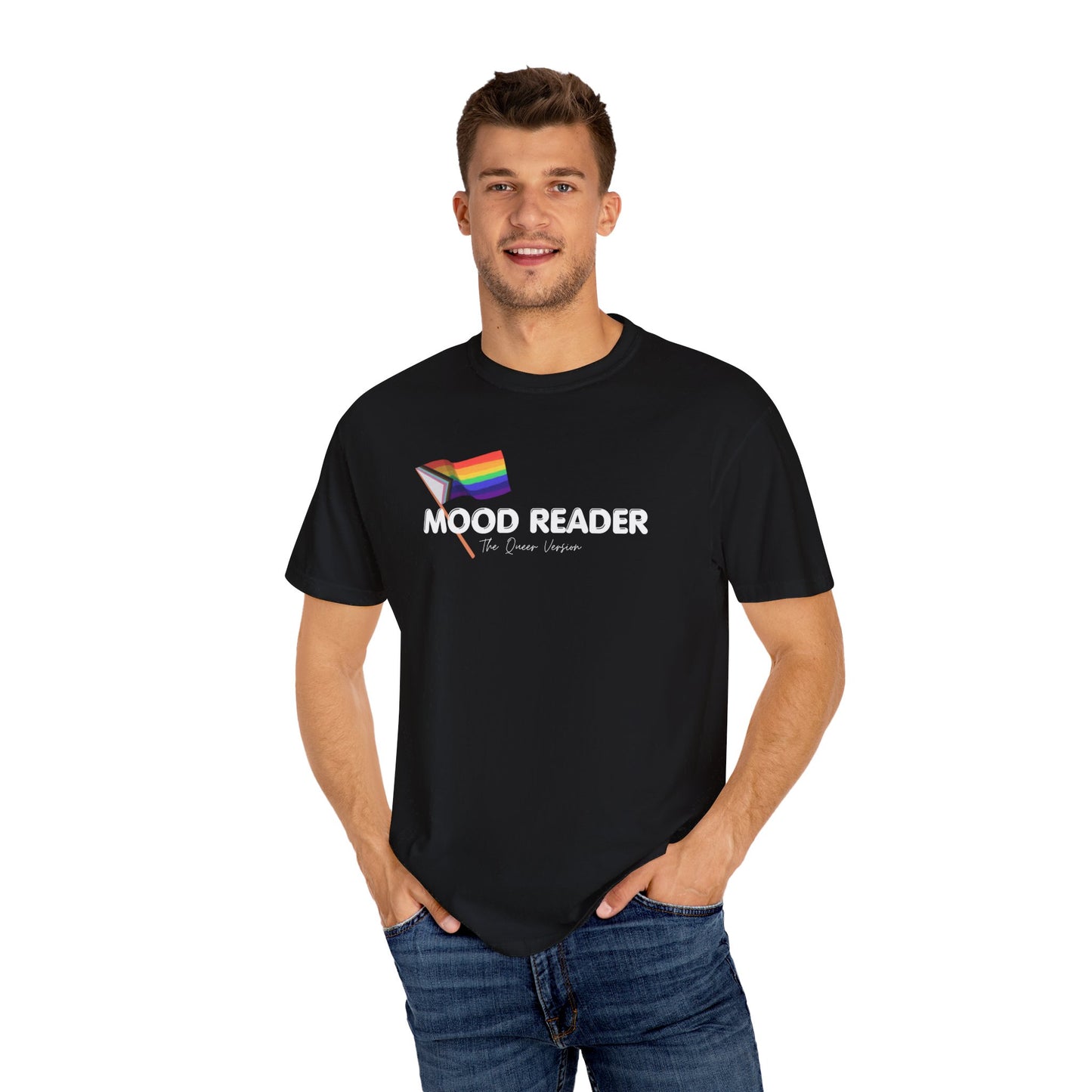 Mood Reader Queer Version Dark Tee
