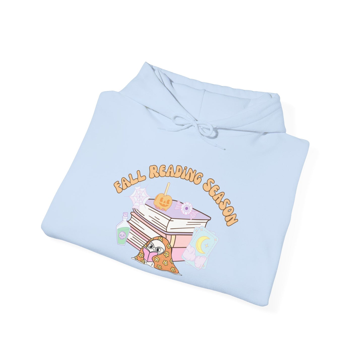 Fall Reading Season Pastel Hoodie