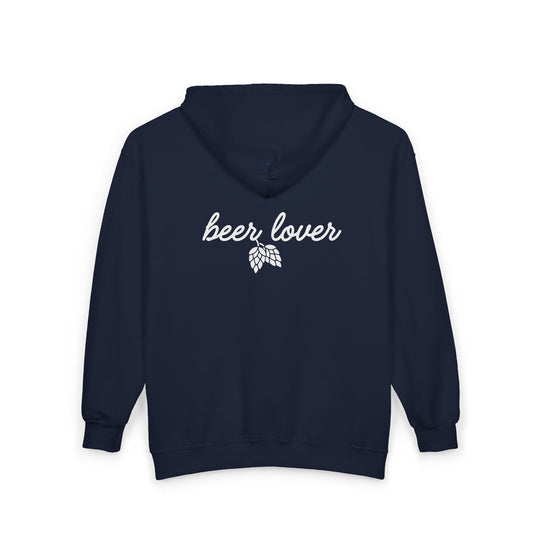 Beer Lover Zip Hoodie