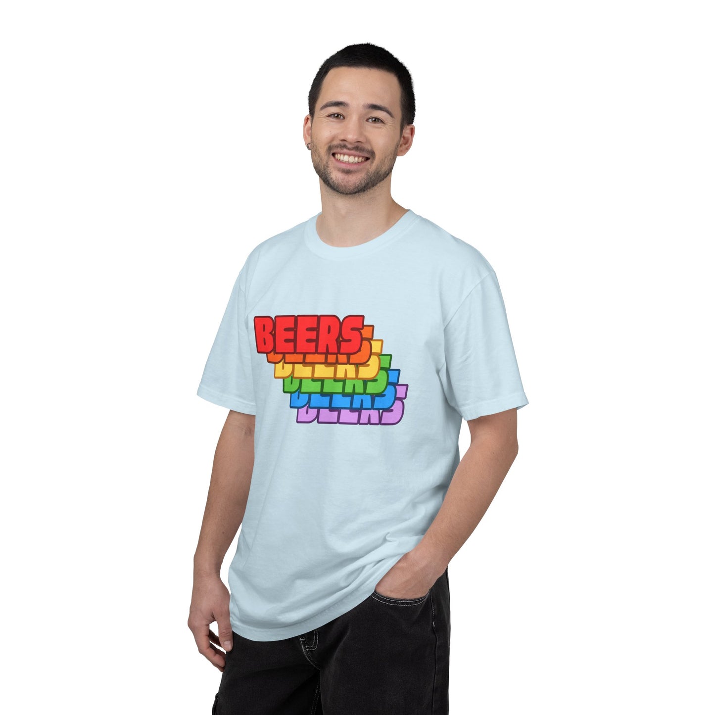 BEERS Rainbow Retro Tee