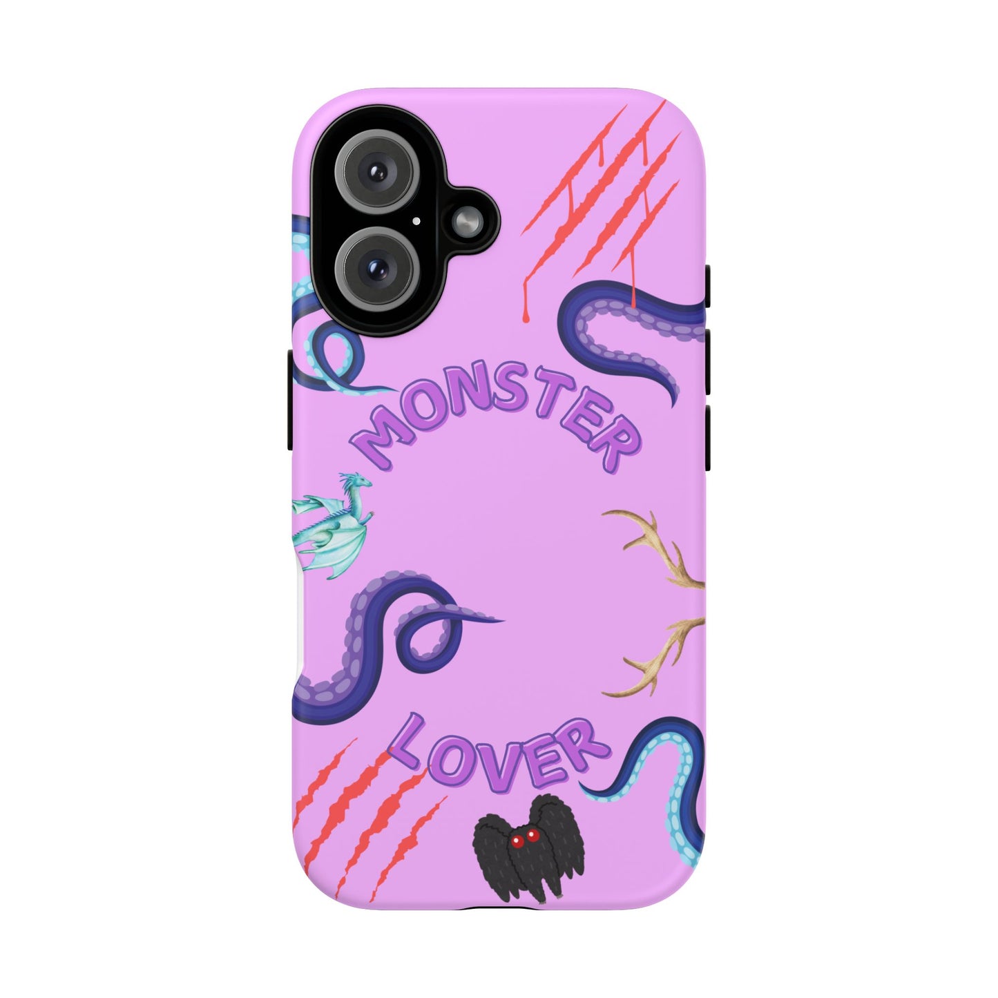 Monster Lover Purple Phone Case