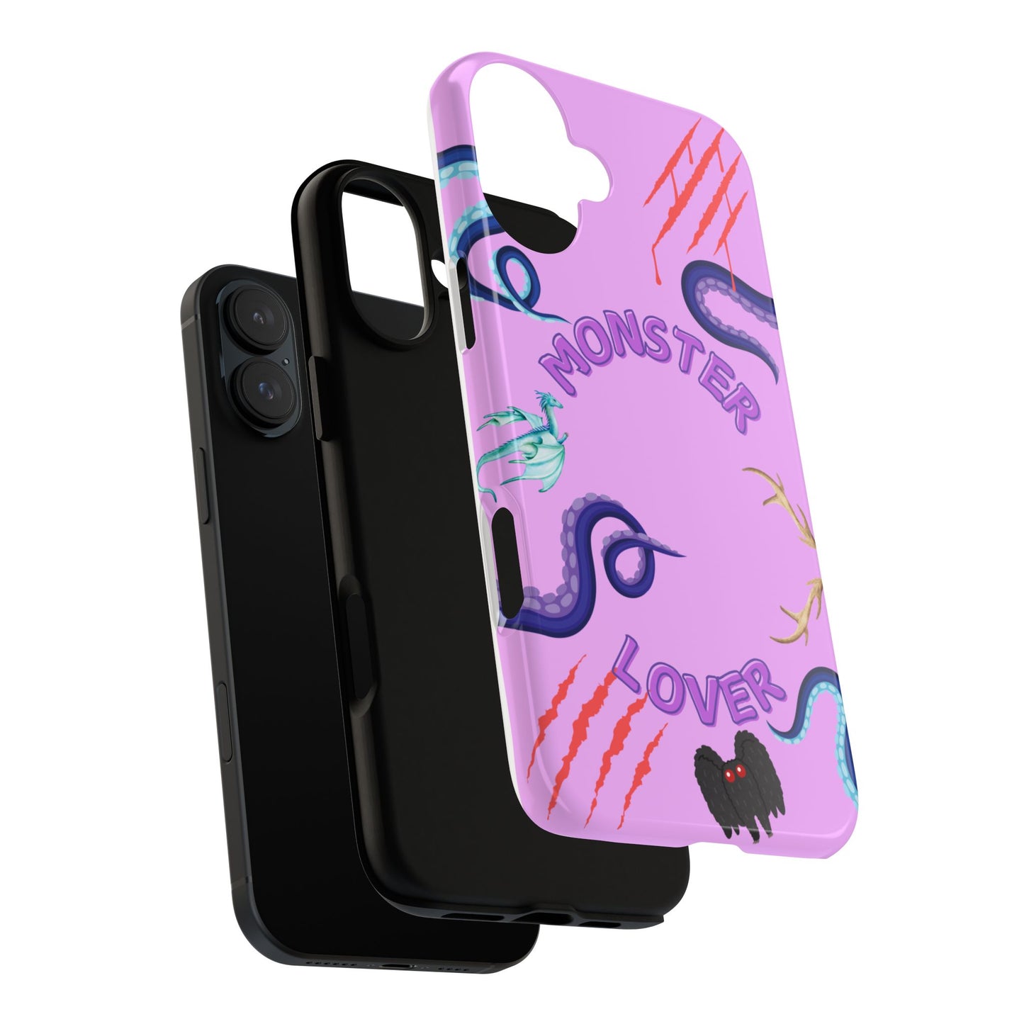 Monster Lover Purple Phone Case
