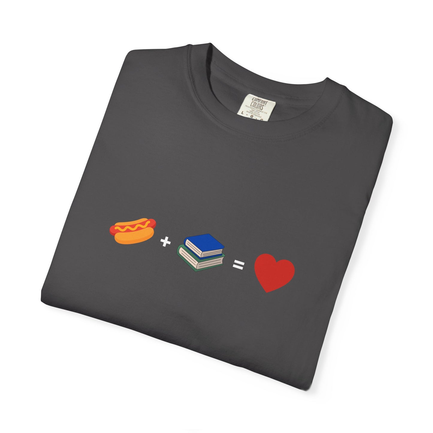 Bookish Hot Dog Tee