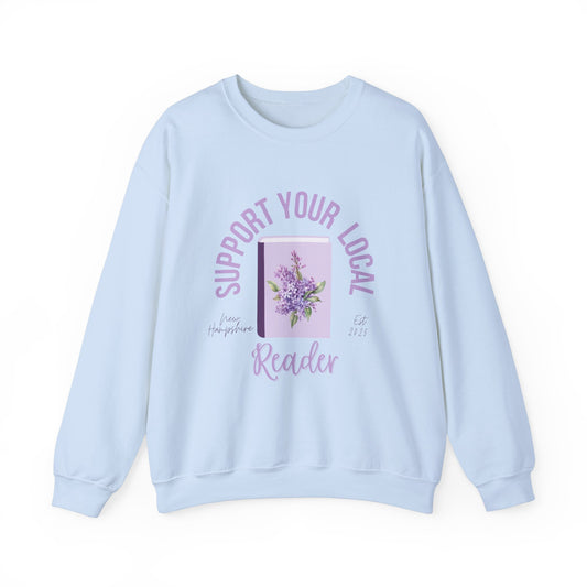Support Your Local Reader NH Crewneck