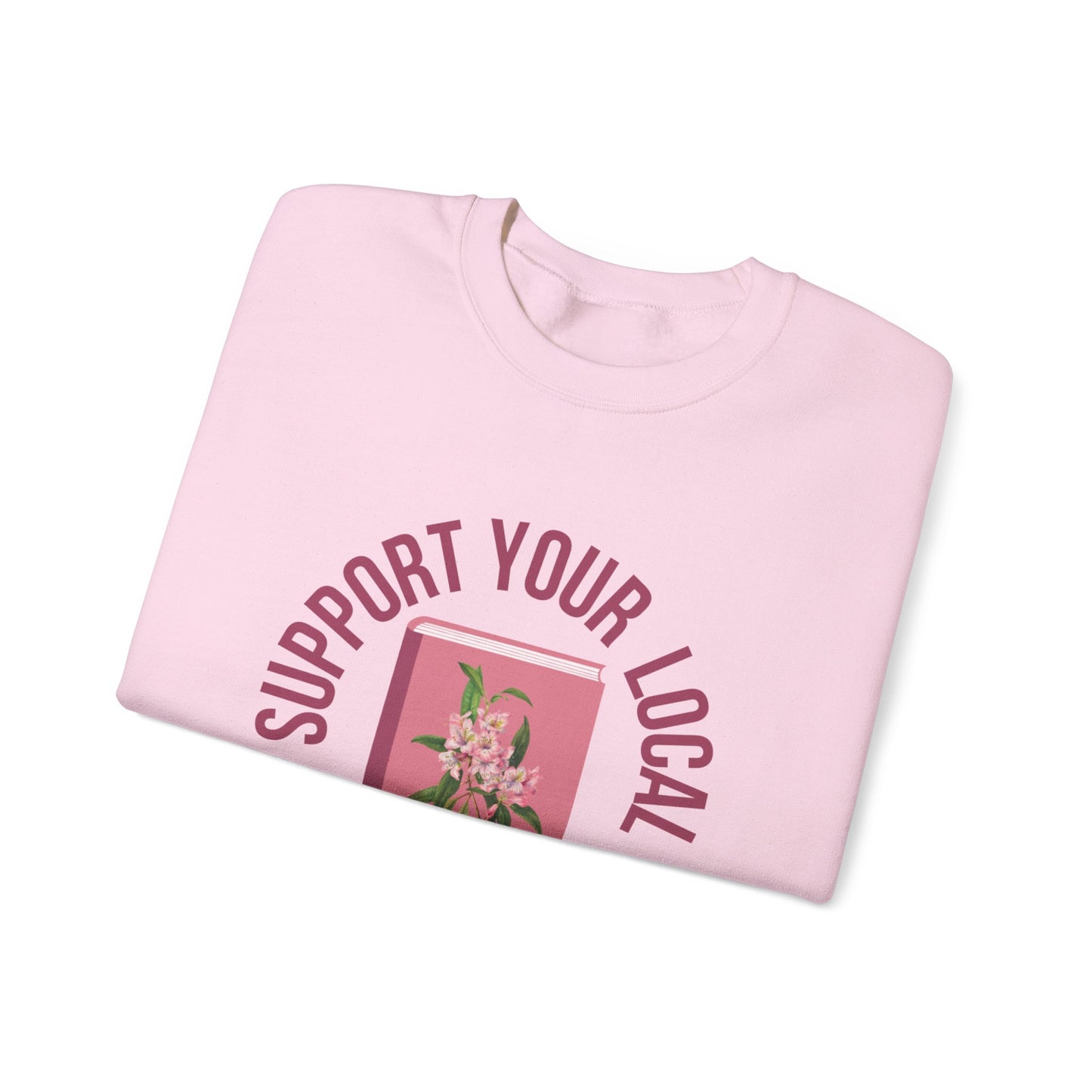 Support Your Local Reader WA Crewneck