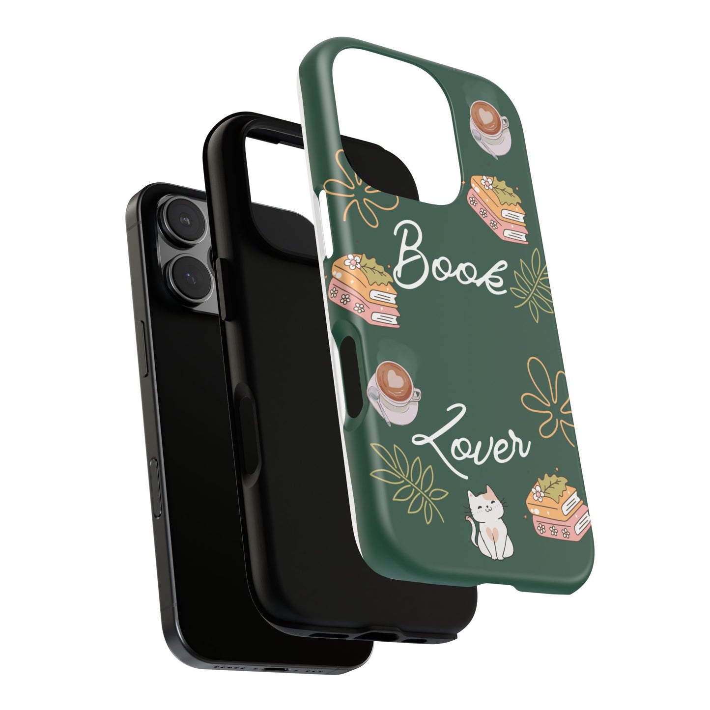 Book Lover Green Phone Case