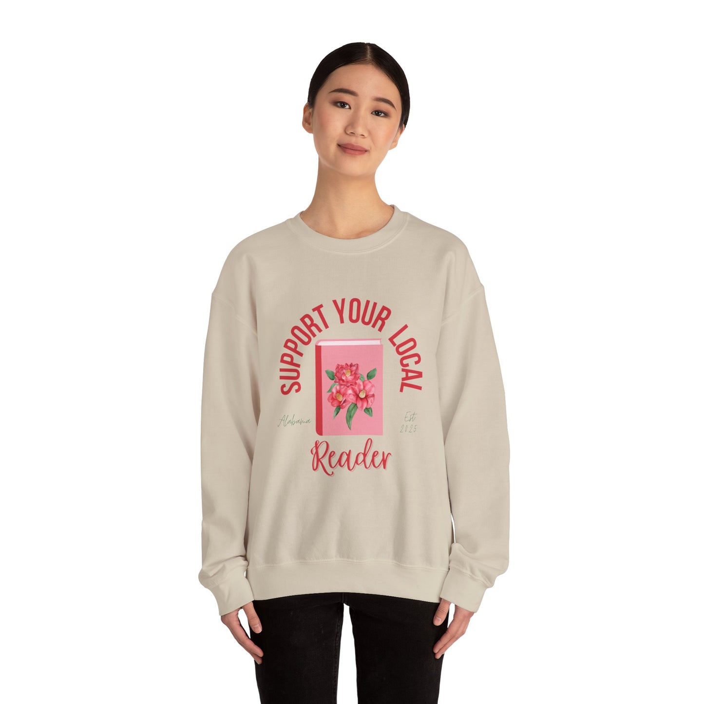 Support Your Local Reader AL Crewneck