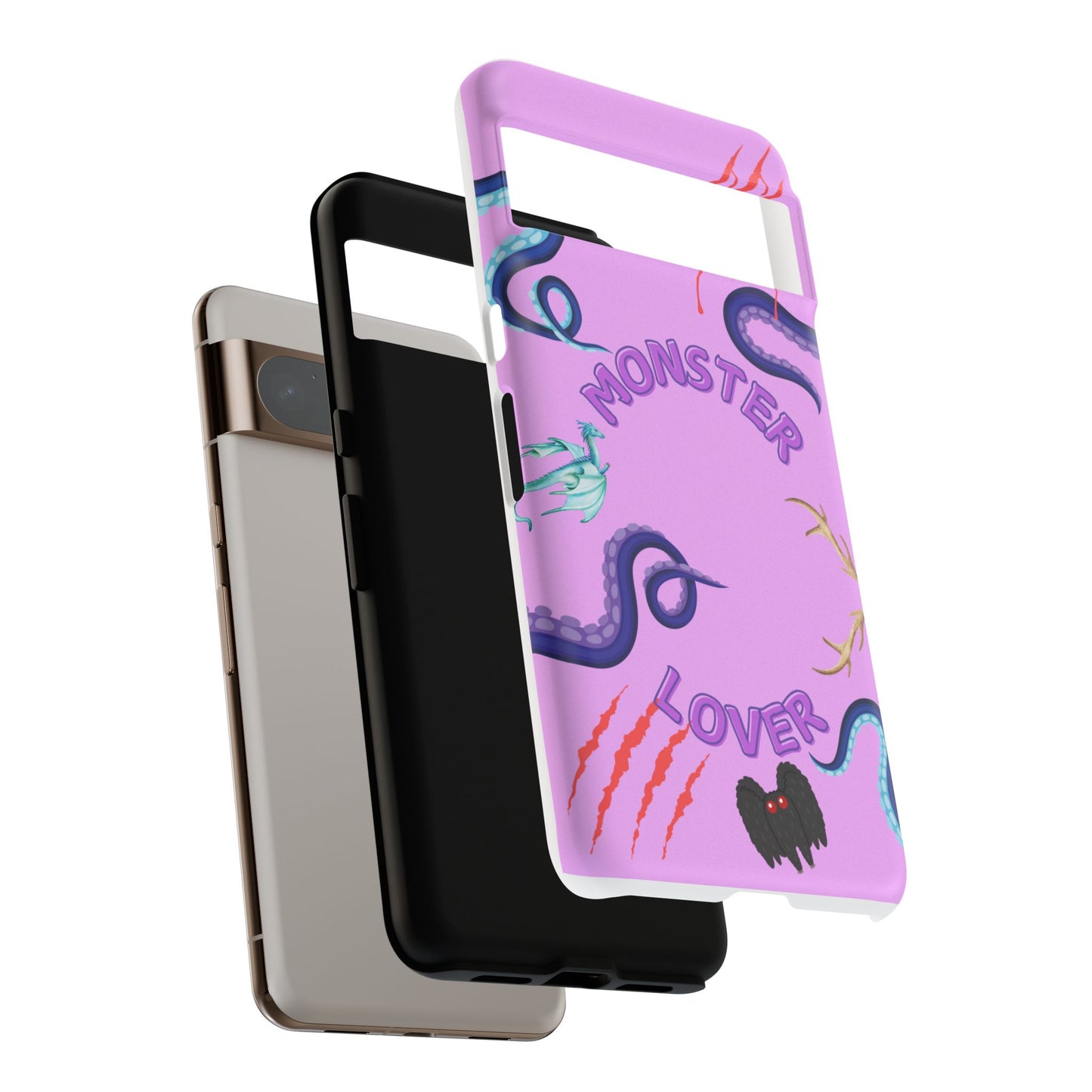 Monster Lover Purple Phone Case