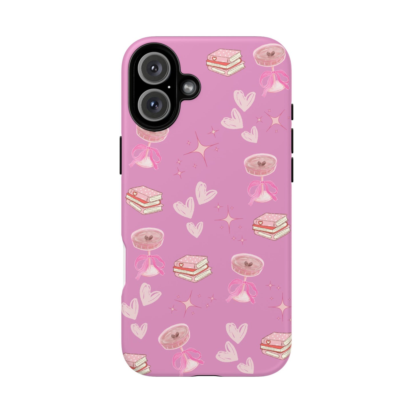 Pink Bookish Espresso Martini Phone Case
