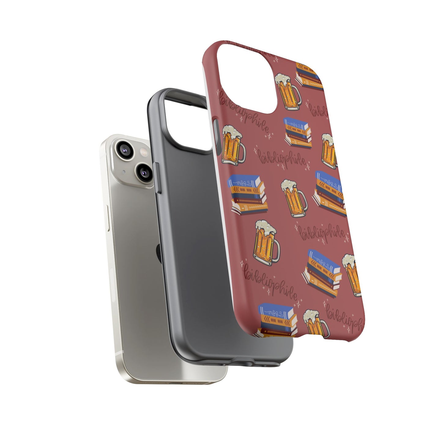 Bibliophile Beer Phone Case