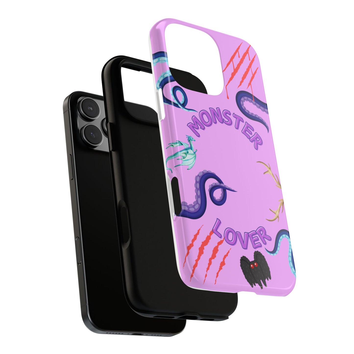 Monster Lover Purple Phone Case
