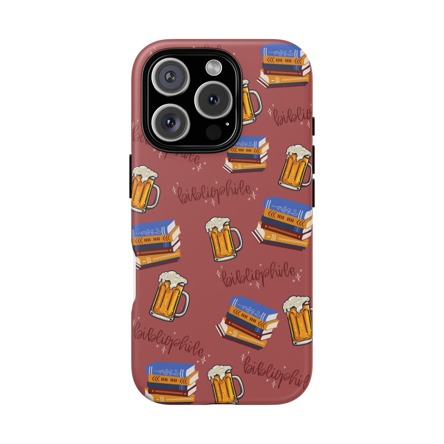 Bibliophile Beer Phone Case